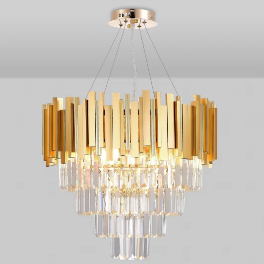 BELLEZZA 81427/8C GOLD Подвесная люстра Natali Kovaltseva Bellezza 81427/8C GOLD