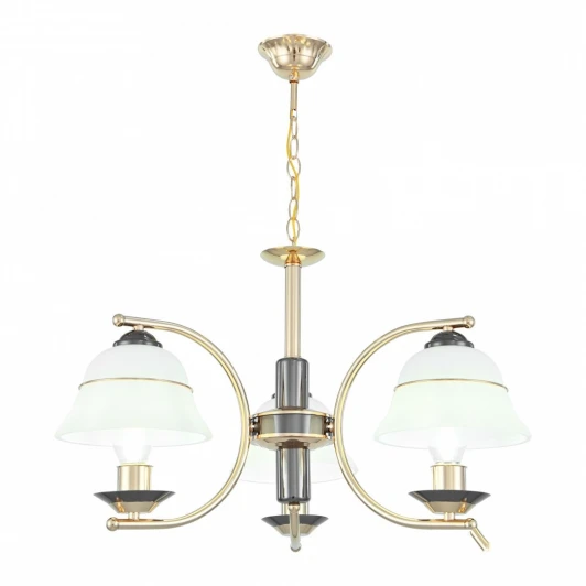 301240/3 Bk/Gd Подвесная люстра Arte Milano Florentia-1240 301240/3 Bk/Gd (220V, на цепи)