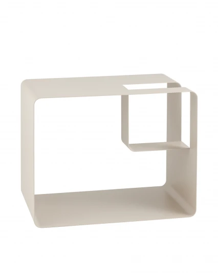 УТ000041891 Журнальный столик Stool Group Viwa металл светло-серый УТ000041891