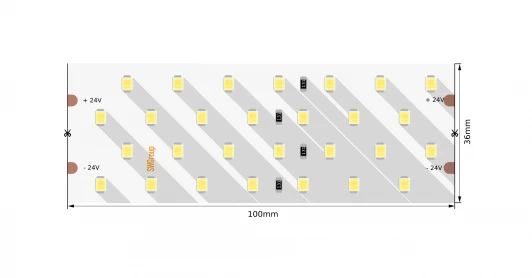 SWG2P280-24-26-NW-20 Светодиодная лента SWG SWG2P280-24-26-NW-20
