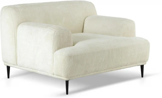 921153 Кресло Portofino ОГОГО Обстановочка! (Велюр/Белый) арт.921153