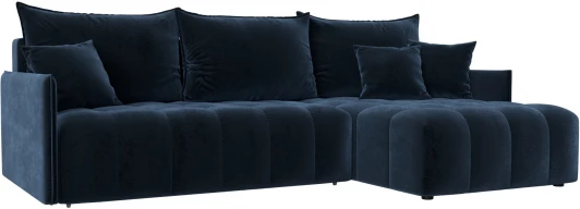 129035 Диван угловой Лига-054 НПБ угол универсальный Лига Диванов (Велюр) арт.129035