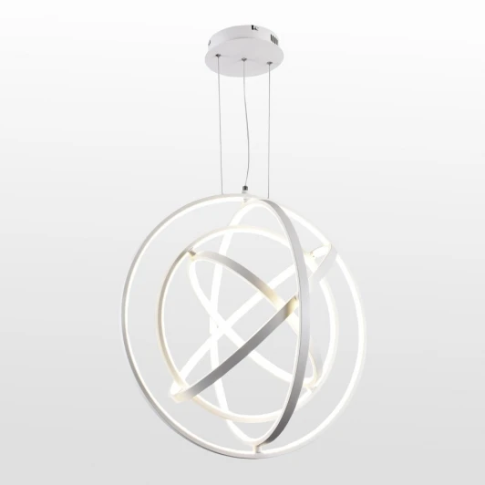LSP-7457 Подвесной светильник Lussole Bradford LSP-7457 (LED, 220V, на тросе, шар, кольцо)