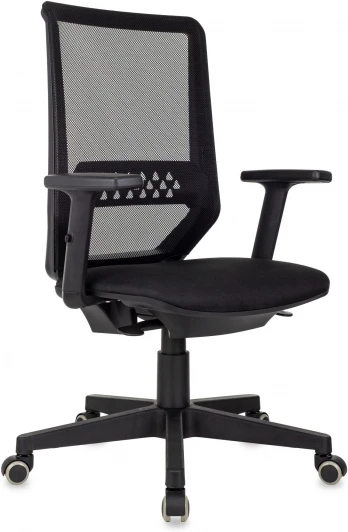 MC-611N/B/NEO-B Кресло Бюрократ MC-611N черный TW-01 Neo Black сетка/ткань крестов. пластик