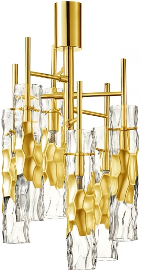 PRIMAVERA PL6 GOLD Потолочная люстра на штанге Crystal Lux PRIMAVERA PRIMAVERA PL6 GOLD