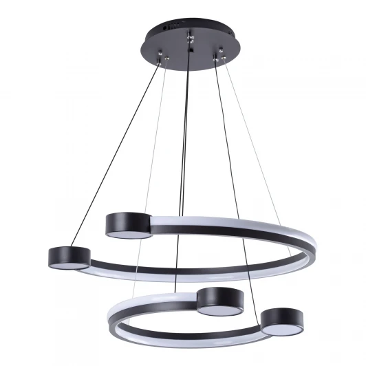 L7100-2 BK Подвесной светильник светодиодный с регулировкой цветовой температуры LED4U LED4U L7100-2 BK