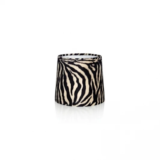 105455 Абажур Markslojd Zebra, черный с бежевым
