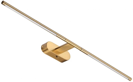 6635/9WL Подсветка для картин Odeon Light Aledo 6635/9WL HIGHTECH металл/античная бронза/акрил IP20 LED 9W 3000K/4000K/6000K 220V (выключатель)