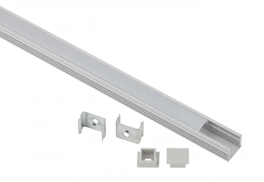 1612-1m Комплект с накладным анодированным профилем для светодиодной ленты ЭРА 1 612 1612-1m
