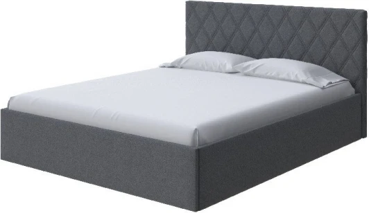 1937729 PROxSON Кровать Fresco Plus (Ткань: Рогожка Savana Grey (серый)) 90x200