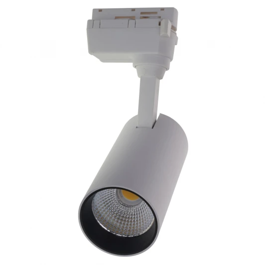 ULB-Q277 20W/4000К WHITE Трековый светильник однофазный, светодиодный 4000К 220V 20W Volpe ULB-Q277 ULB-Q277 20W/4000К WHITE