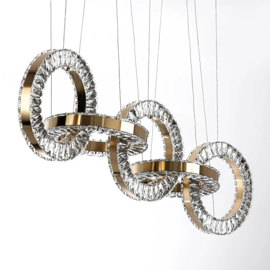 ML.9041.1080 BS Подвесной светильник светодиодный хрустальный с регулировкой цветовой температуры Modelux MODELUX ML.9041.1080 BS