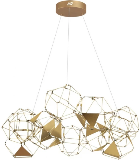 5086/56L Подвесная люстра Odeon Light Trellis 5086/56L античная бронза/металл LED 56W 4000K 3360Лм (220V, на тросе)