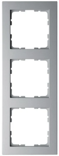 G1003S Рамка на 3 поста (алюминий) Jasmart G-Classic G1003S