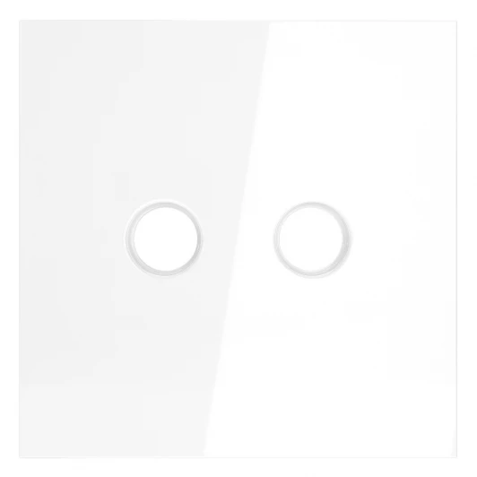 VLS001601 Накладка для розетки телевизионной оконечной TV+SAT Voltum S70 VLS001601 (белый глянцевый)