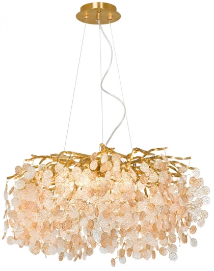 LSP-8850 Подвесная люстра Lussole Mesa LSP-8850 (220V, на тросе, листья, ветки)