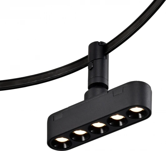 267437 Трековый светильник однофазный 48V Lightstar DUE 267437 (LED)