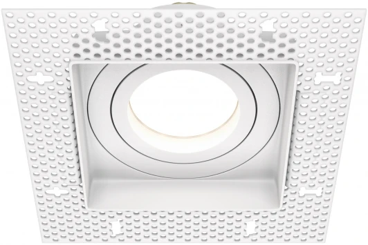 DL003-01-W Встраиваемый светильник Atom GU10 1x50Вт Maytoni Technical DL003-01-W (220V)