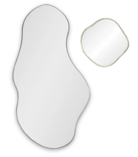 SM122SL Lake Panno Silver Сет из 2-х зеркал 58*110 см, Ø41 см Art-Zerkalo SM122SL 13856