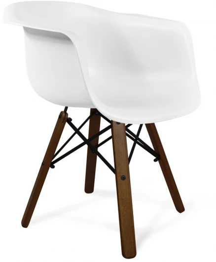 5246070301 Стул SHT-ST31/S70 белый/темный орех/черный Sheffilton 5246070301