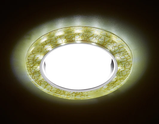 G248 W/GD Встраиваемый светильник G248 W/GD Ambrella Gx53+led