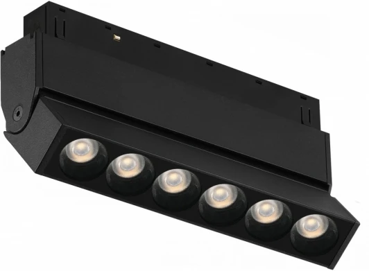 4822-003-L120-6W-38DG-4000K-BK Трековый магнитный светильник Downlight 48V iLedex Vision48/22 4822-003-L120-6W-38DG-4000K-BK