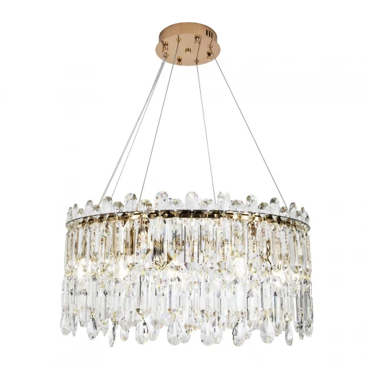 ML.837.14 GD Подвесная люстра хрустальная Modelux MODELUX ML.837.14 GD