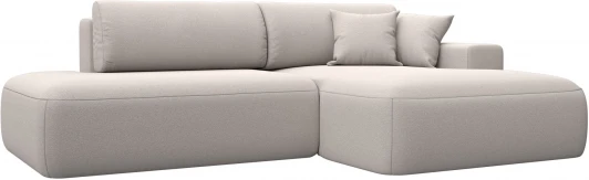 127782 Диван угловой Лига-036 НПБ Модерн правый угол Лига Диванов (Замша) арт.127782