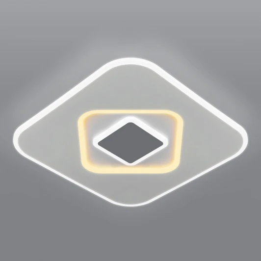 90218/1 белый / серый Потолочный светильник Eurosvet Just 90218/1 белый/ серый