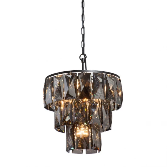 V5276-1/6+1 Подвесная люстра Vitaluce V5276-1/6+1 (220V, хрусталь, на цепи, круглые)