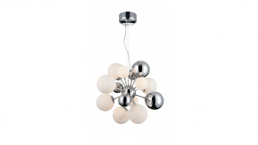 LDP 8565-10/16 CHR+GY Подвесной светильник Lumina Deco Galaksida LDP 8565-10/16 CHR+GY