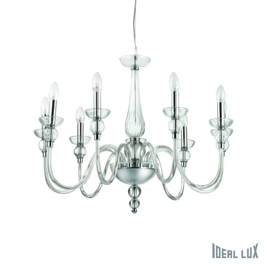 DOGE SP9 TRASPARENTE Подвесная люстра Ideal Lux Doge SP9 TRASPARENTE