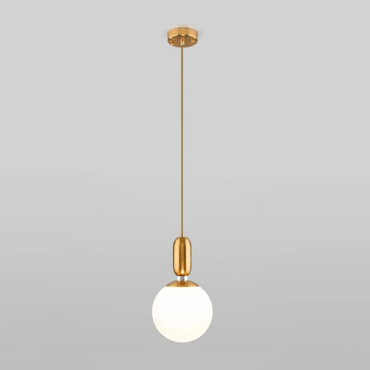 50197/1 латунь Подвесной светильник Eurosvet Bubble 50197/1 латунь (220V, на проводе, шар)