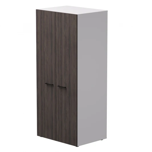 254H006W3/DK Гардероб глубокий Everprof EVO (ЭВО) 800х602x1835 Белый/Дуб Пасадена 254H006W3/DK