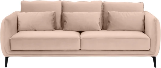 701171 Диван Amsterdam трехместный ОГОГО (арт.701171), (Ткань/Бежевый)