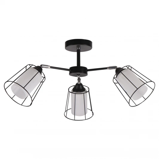 MD.24380-3-S BK+CH Потолочная люстра Imex MD.24380-3-S BK+CH