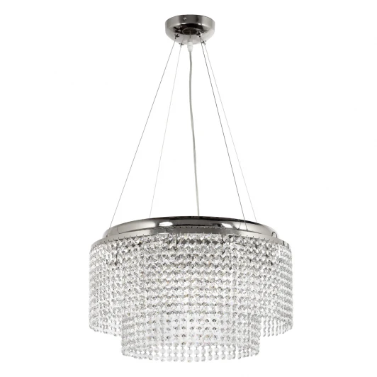 Milano E 1.5.D50.501 N Подвесная люстра Arti Lampadari Milano E 1.5.D50.501 N (220V, хрусталь, на тросе)