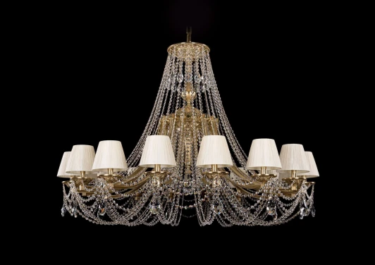 1771/16/490/C/G/SH33-160 Подвесная люстра Bohemia 1771 1771/16/490/C/G/SH33-160