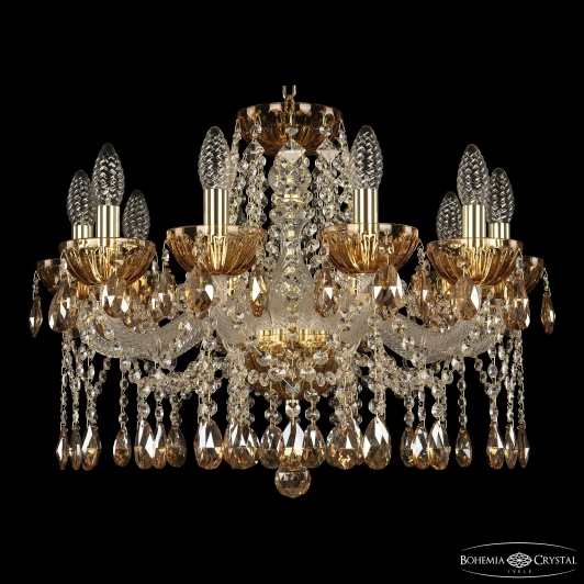 5413/10/200 G Amber/M-1H K721 Подвесная люстра Bohemia 5413 5413/10/200 G Amber/M-1H K721