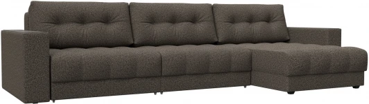 128516 Диван угловой с декором Лига-049 НПБ Лонг Лига Диванов (Велюр) арт.128516