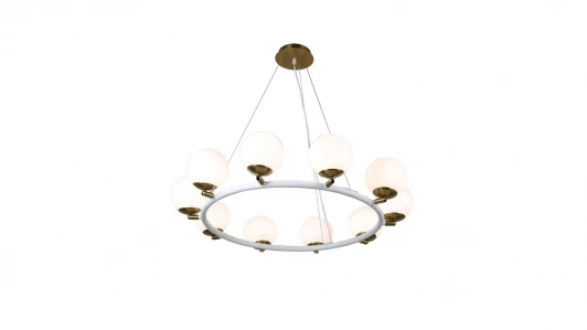 LDP 6032-10 WT+MD Подвесной светильник Lumina Deco Modica  LDP 6032-10 WT+MD