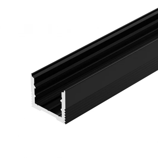 061375 Профиль SL-SLIM-H13M-2000 BLACK (BY) (Arlight, Алюминий) 061375