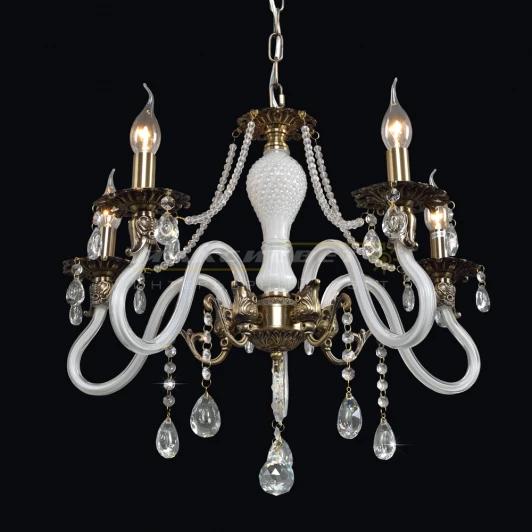 2-7960-5-AB E14 Подвесная люстра Максисвет 7960 2-7960-5-AB E14