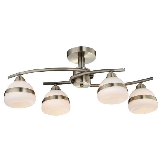 861/4PF-Oldbronze Потолочная люстра IDLamp Solena 861/4PF-Oldbronze