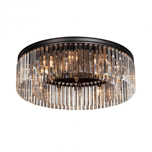 V5180-1/12PL Потолочная люстра Vitaluce V5180-1/12PL (220V, хрусталь, круглые)