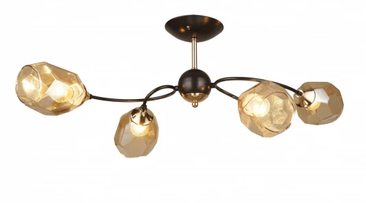 MD.4249-4-S-COFFEE+FGD Потолочная люстра Imex MD.4249-4-S-COFFEE+FGD