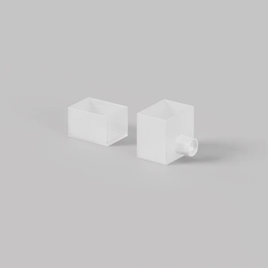 432006 Заглушки для гибкого неона IP65 17x12 мм 2 шт. (выход боковой) Maytoni Изгиб поперек оптической оси 432006