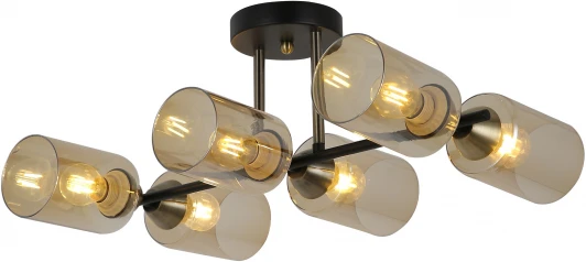 FR5129PL-06B Потолочная люстра на штанге Freya Glow FR5129PL-06B