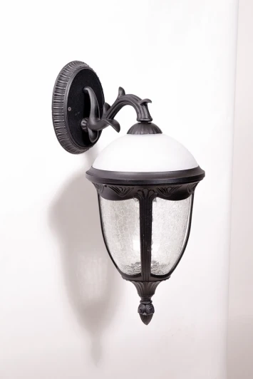 89102L/15 Bl мат/тр Уличный настенный фонарь Oasis Light St.LOUIS L 89102L/15 Bl мат/тр