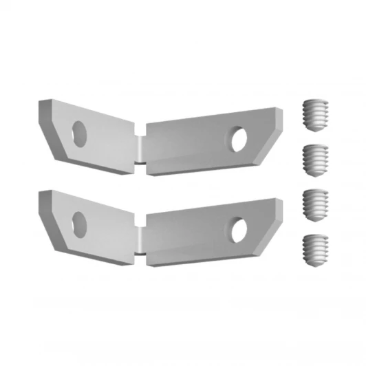 135329 Соединитель угловой вертикальный для арт.135319-135328 (2 шт. в комплекте) Novotech Flum 135329 серебро IP20 FLUM